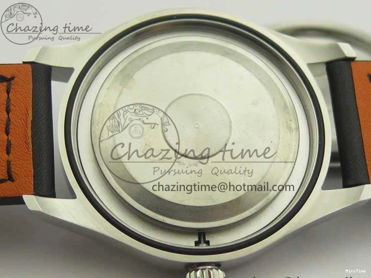 MIROTIME 0328 Efficient Mark XVIII Le Petit Prince IW327001 SS MKS 1:1 Best Edition White Dial On Leather Strap MIYOTA9015 V 7220